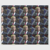 FUNNY TRUMP KISS ALL OCCASION Wrapping Paper Cadeaupapier (Vlak)