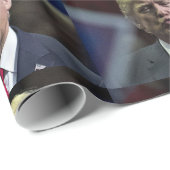 FUNNY TRUMP KISS ALL OCCASION Wrapping Paper Cadeaupapier (Rol Hoek)