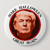 Funny Trump maakt Halloween geweldig Ronde Button 4,0 Cm (Voorkant)