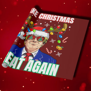 Funny Trump maakt kerst weer geweldig Cadeaupapier