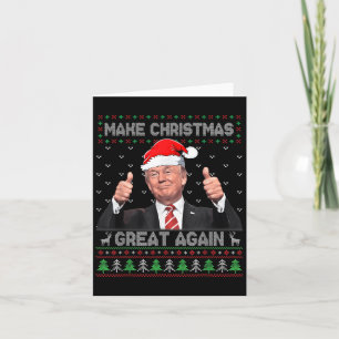 Funny Trump maakt kerst weer geweldig, lomp. Kaart