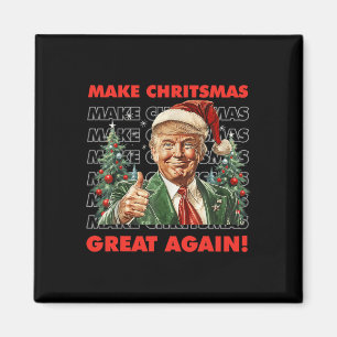 Funny Trump maakt kerst weer geweldig, lomp. Magneet