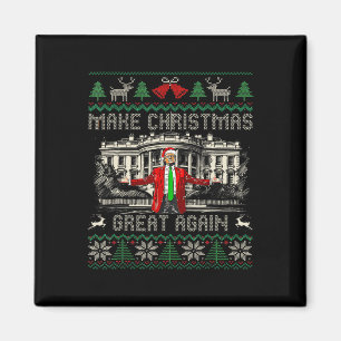 Funny Trump maakt kerst weer geweldig, lomp. Magneet