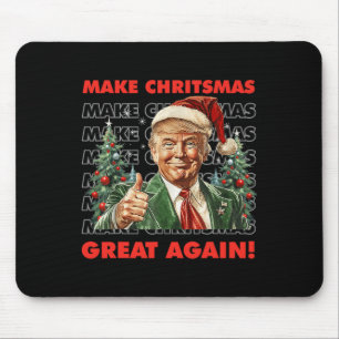 Funny Trump maakt kerst weer geweldig, lomp. Muismat