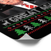 Funny Trump maakt kerst weer geweldig, lomp. Poster (Hoek)