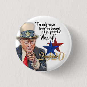 Funny Trump Meme Ronde Button 3,2 Cm