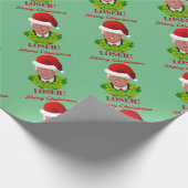 Funny Trump "Merry KerstLoser" Cadeaupapier (Hoek)