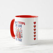 Funny Trump Mug | Trump Valentine's Gift Mok (Voorkant links)