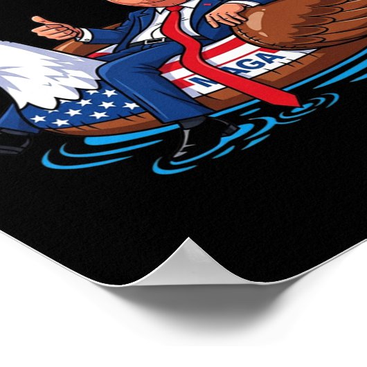 Funny Trump Nacho Gulf No More Shirt Political Car Poster (Hoek)