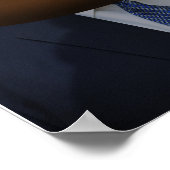 Funny Trump Poop Emoji Head Poster (Hoek)