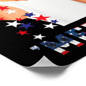 Funny Trump Salt Merica Freedom 4e juli cadeautjes Poster (Hoek)