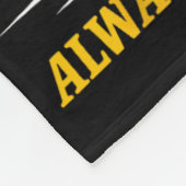 Funny Trump Taco Trump Always Chickens Out 6 Fleece Deken (Hoek)