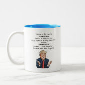 Funny Trump Terrific Grandpa Mok Coffee Cup (Links)