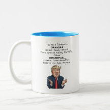 Funny Trump Terrific Grandpa Mok Coffee Cup