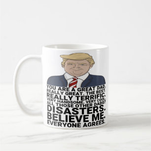 Funny Trump Vaderdag en Birthday Gift Koffiemok