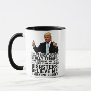 Funny Trump Vaderdag Gift for Husband Mok