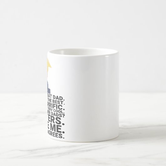 Funny Trump Vaderdag Koffiemok (Center)