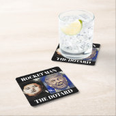 Funny Trump Versus Kim Jong Un Bar Onderzetters (Insitu)