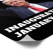 Funny Trump Won 2025 Inauguration Day Team Republi Poster (Hoek)