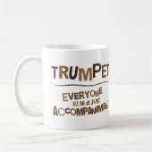 Funny Trumpet Gift Koffiemok (Links)