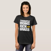 Funny Trumpet mama Shirt Brass Section Marking Ban (Voorkant volledig)
