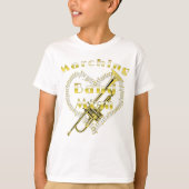 Funny Trumpet Marching Band Mam T-shirt (Voorkant)