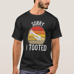 Funny Trumpet Player Design for Men Women Trumpet T-shirt