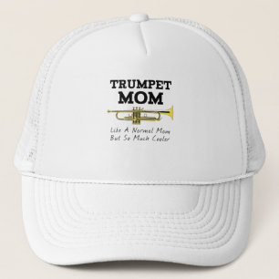 Funny Trumpet Player Marching Band Mam Trucker Pet