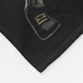 Funny Trumpet Santa Christmas Graphic Player Trump Fleece Deken (Hoek)