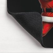 Funny Trumpet Santa Christmas Graphic Player Trump Muismat (Hoek)