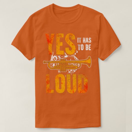 Funny Trumpet T-shirt (Design voorkant)