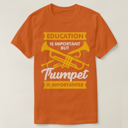 Funny Trumpeter Player Gift T-shirt (Design voorkant)
