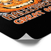 Funny Trumpkin - Let's Make Halloween Great Again  Poster (Hoek)