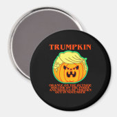 Funny Trumpkin Magneet (Voorkant / Achterkant)