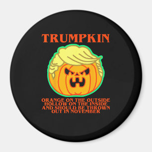 Funny Trumpkin Magneet