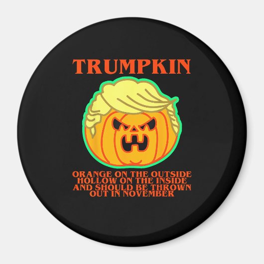 Funny Trumpkin Magneet (Voorkant)