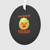 Funny Trumpkin Ornament (voorkant)
