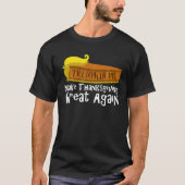 Funny Trumpkin Pie maakt Thanksgiving weer geweldi T-shirt (Voorkant)