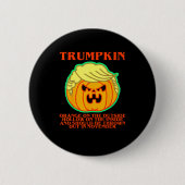 Funny Trumpkin Ronde Button 5,7 Cm (Voorkant)