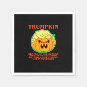 Funny Trumpkin Servet (Voorkant)