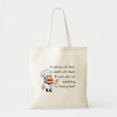 Funny Trust the Chef Tote Bag (Voorkant)