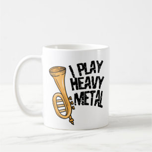 Funny Tuba Player Coffee Mok Marching Brass Band