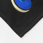 Funny Tung Tung Sahur Riding Tralala Xmas Italian  Fleece Deken (Hoek)