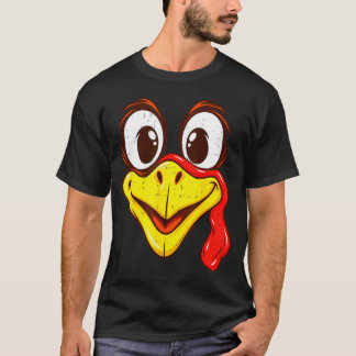 Funny turkey cool turkey thanksgiving costume men t-shirt
