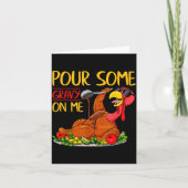 Funny Turkey Day Thanksgiving Gift Tee Ur Some Gra Kaart (Voorkant)