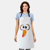 Funny Turkey Family Thanksgiving Turkey Face Frien Schort (Gedragen)