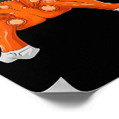 Funny Turkey Gamer Boys Kids Teens - Thanksgiving- Poster (Hoek)