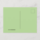 Funny Turkey Holiday Dinner Invitation Briefkaart (Achterkant)