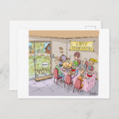 FUNNY TURKEY KINDER THANKSGIVING BRIEFKAART (Voorkant / Achterkant)