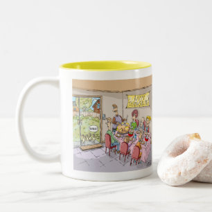FUNNY TURKEY KINDER THANKSGIVING GIFT TWEEKLEURIGE KOFFIEMOK